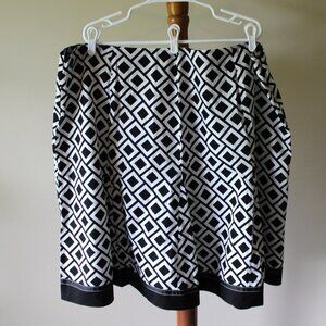 Cato Geometric Pattern Skirt